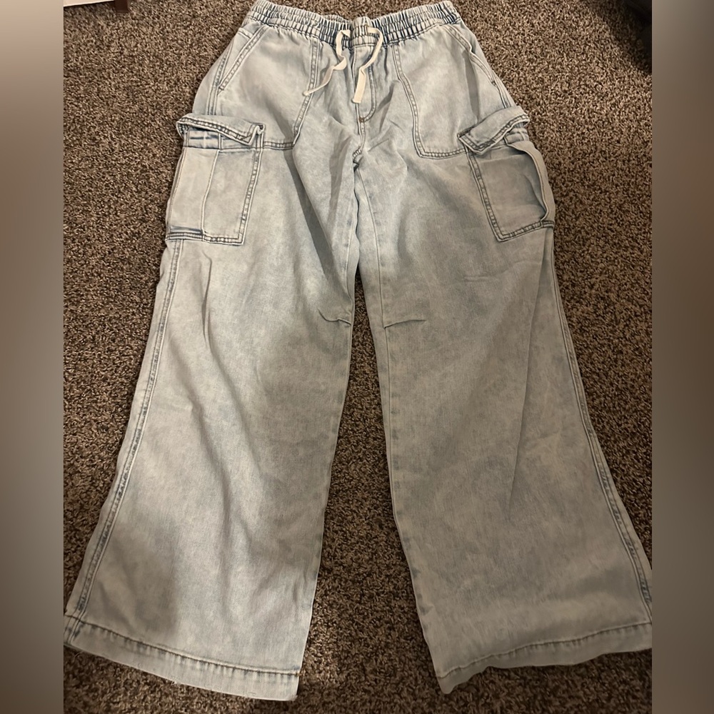 aerie Light Blue Denim jeans - Picture 2 of 3
